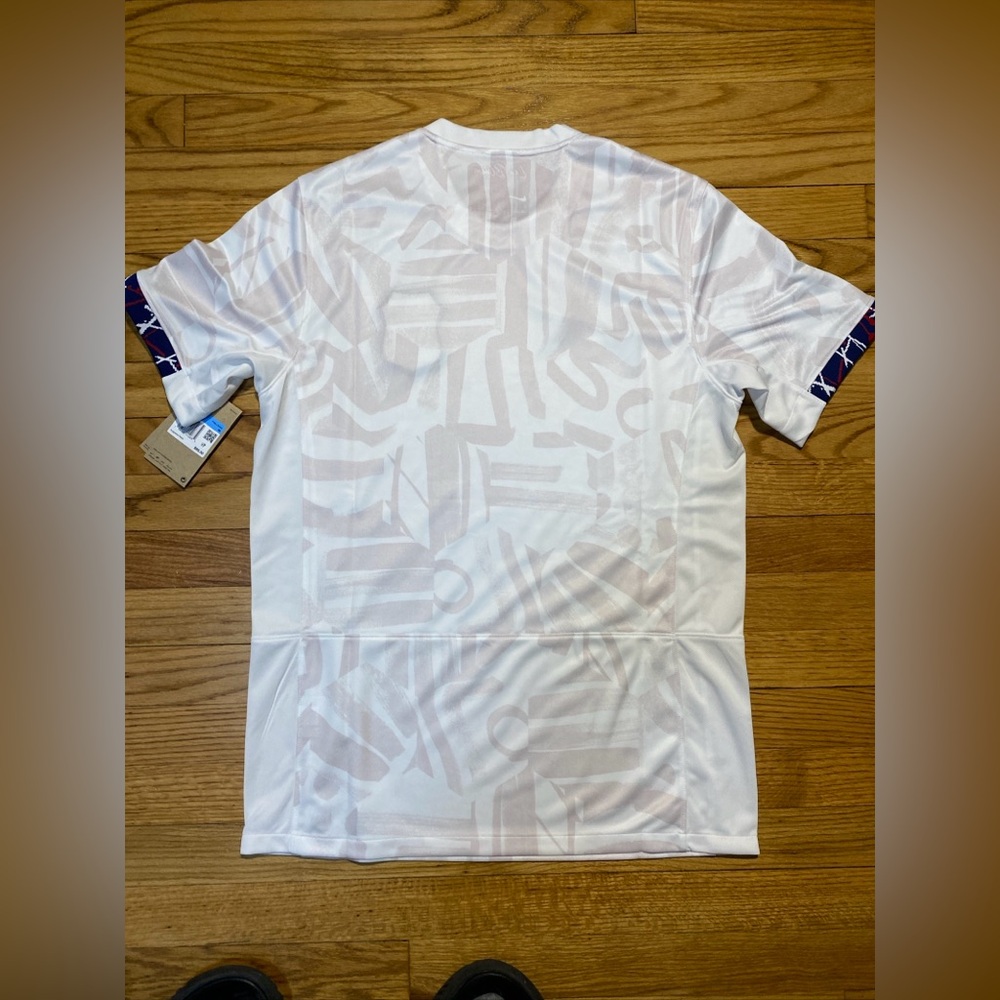 Nike FFF France Soccer Jersey World Cup Away Top Men's Size M NEW!! - Picture 3 of 8